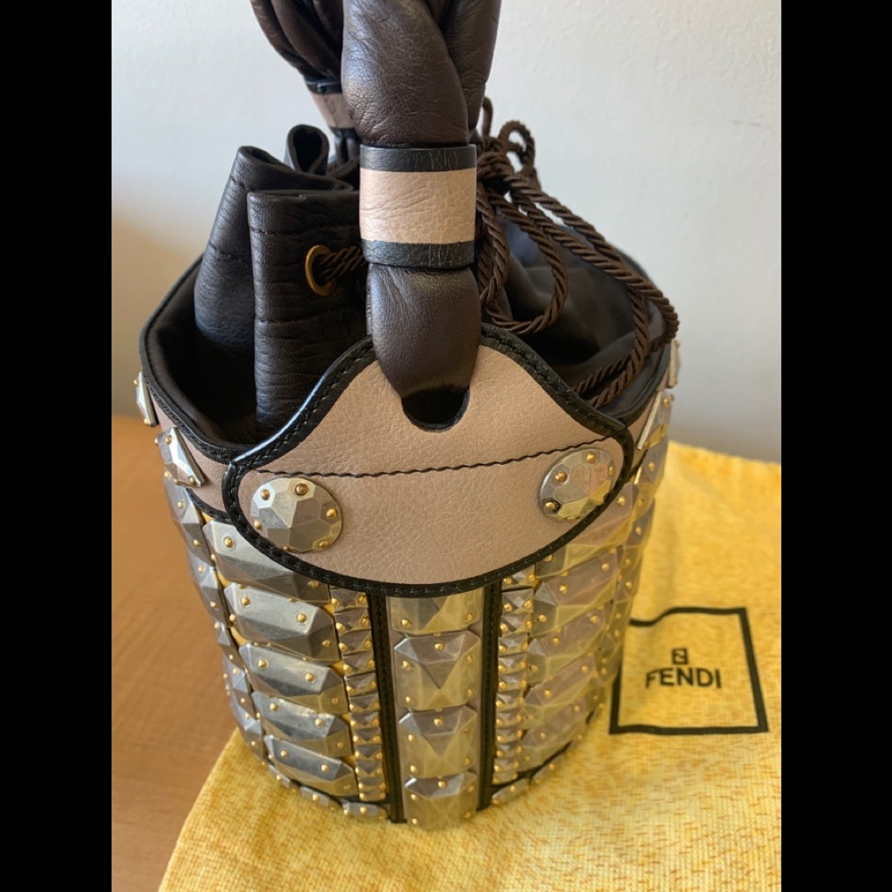 FENDI bucket bag.